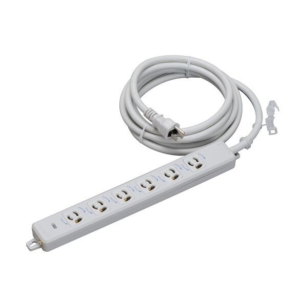 横形OA抜止接地タップ6個口