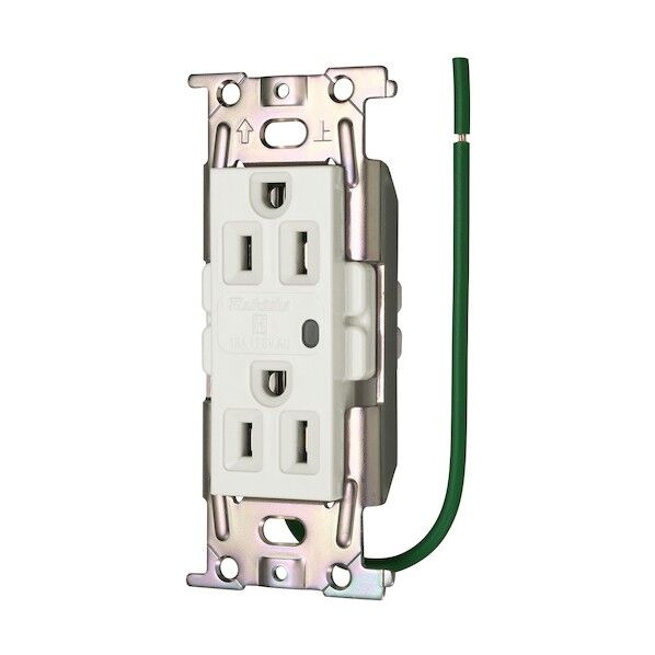 医用接地埋込ダブルコンセント ML1272T4W 1個