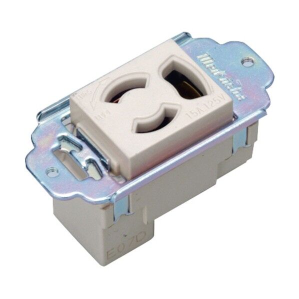 機器用ML抜け止め接地コンセント送り付 P:53 M3