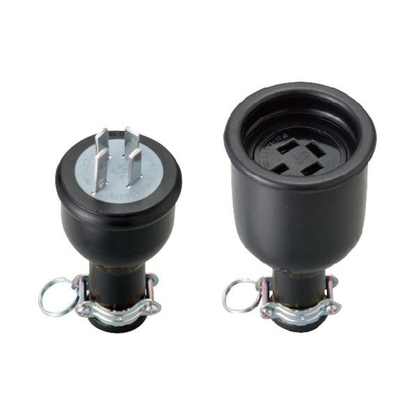 接地3P 15A 防水コネクター(組)