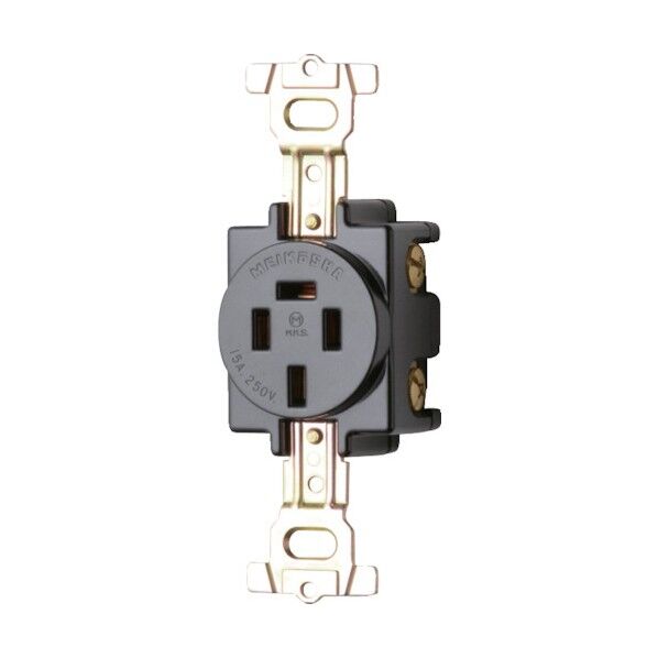  接地3P 15A 埋込コンセント(白) MU2818WW 1点...