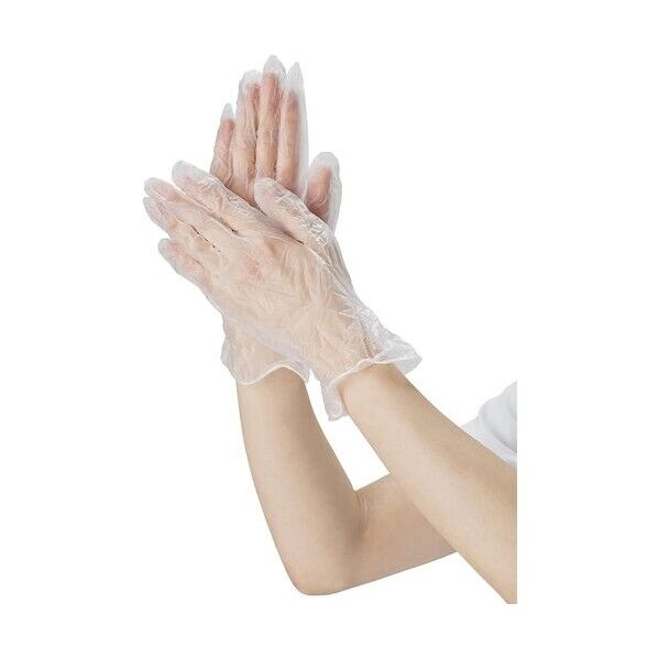 PVCグローブパウダーフリーL 25326602 100枚