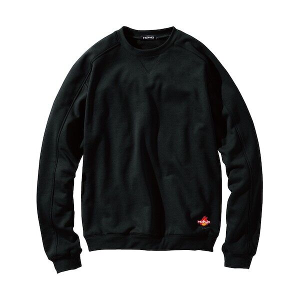 難燃トレーナー 3L ブラック 432-3L-20 1個