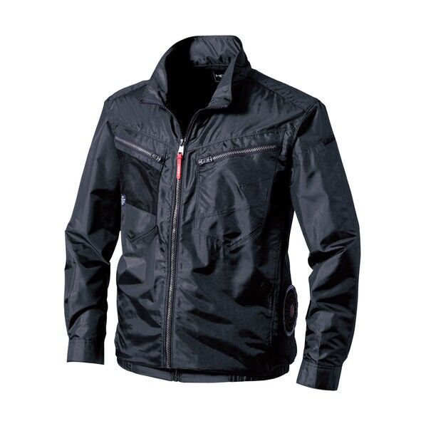 ウェア サイドファン長袖ジャケット 3L ネイビー V7712-3L-1 1着