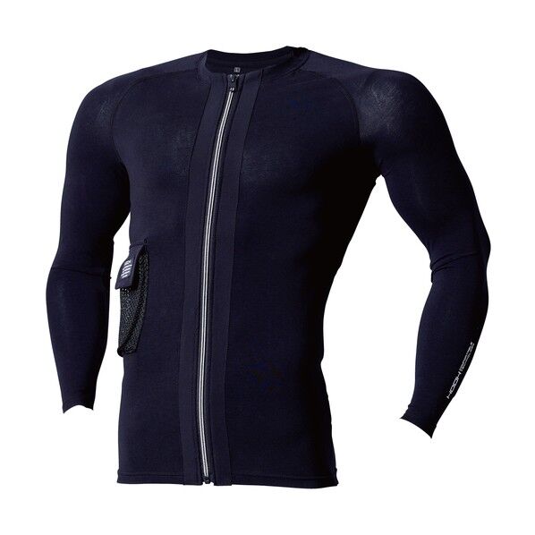 ウェア ペルチェコンプレッション XL ブラック P115-XL-20 1着