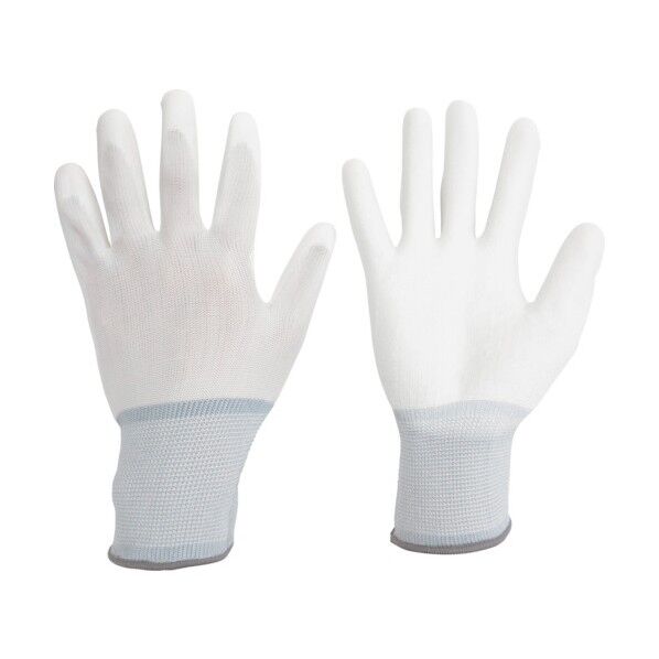 安全 ポリエステル手袋 (手のひらコート)NPU-130N L NPU-130N-L 10双...