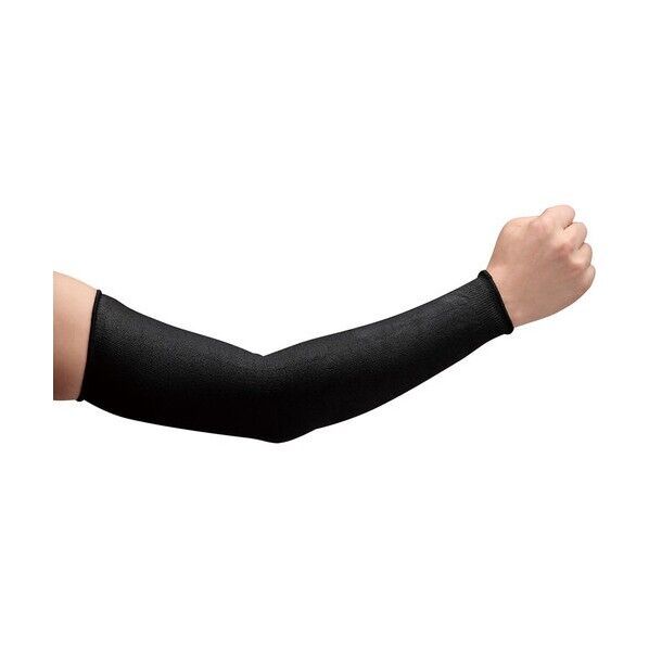 ミドリ安全 安全 【2024.9月発売予定】 カットガード腕カバー V ロング ブラック CUT GUARD-ARMCOVER-BK-V-LONG 5双...