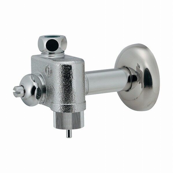 アングル形止水栓(逆止解除機能つき)