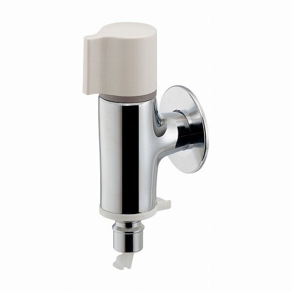 洗濯機用水栓(ストッパーつき)