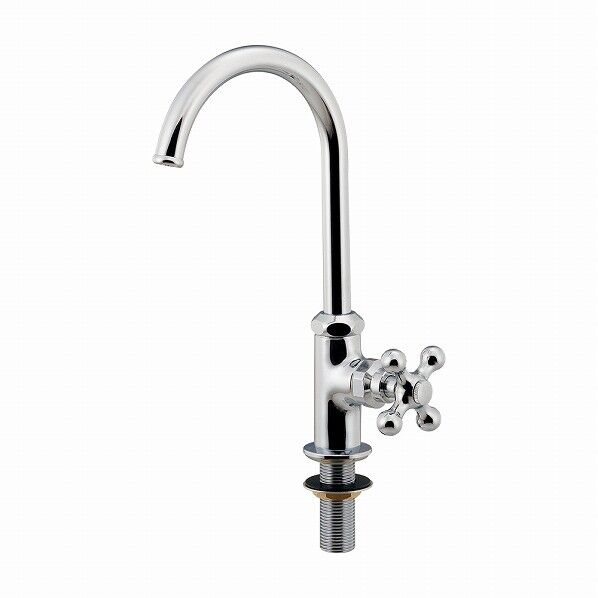 立形スワン水栓（凍結防止つき）