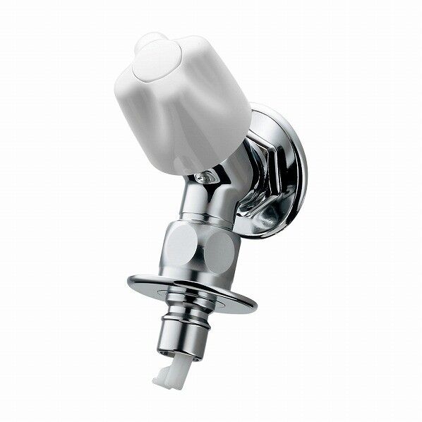 洗濯機用水栓（ストッパーつき）送り座つき 721-517-13 1