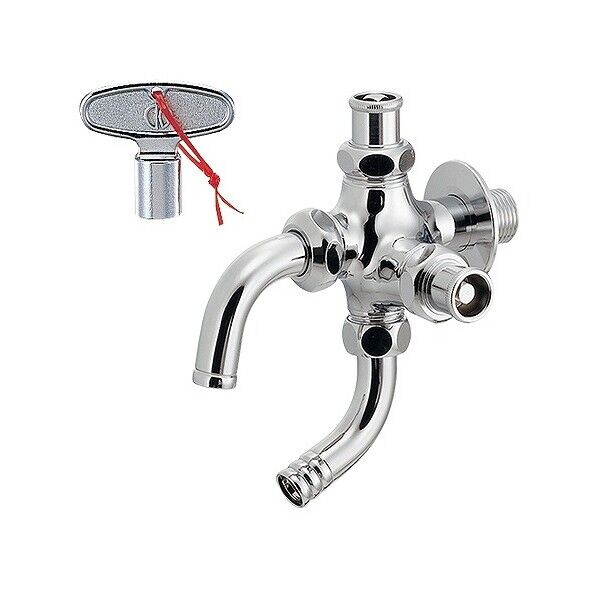 共用万能ホーム双口水栓