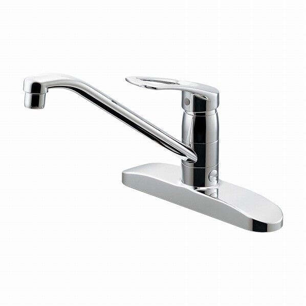 シングルレバー混合栓 分水孔つき 116-111K