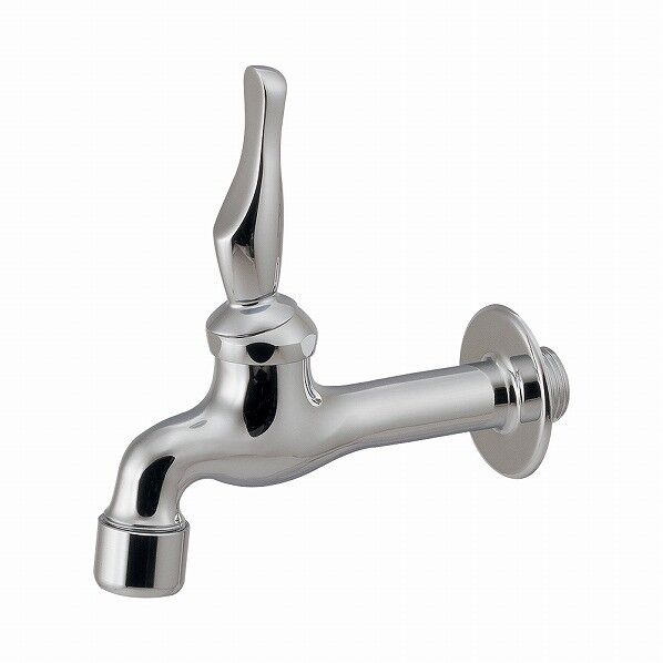 ディスタンス水栓 レバー操作水栓 泡沫胴長横水栓 702-231 1個...