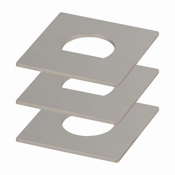 立水栓用取付プレート 107-860 1個...