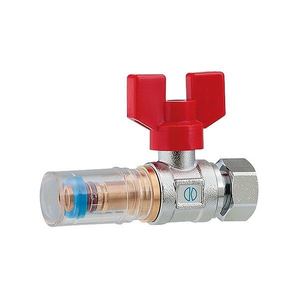 メタカポリクリア耐熱ボールバルブ(ワンタッチ)