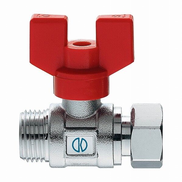 耐熱ボールバルブ(黄銅) 外ねじ×ナット型