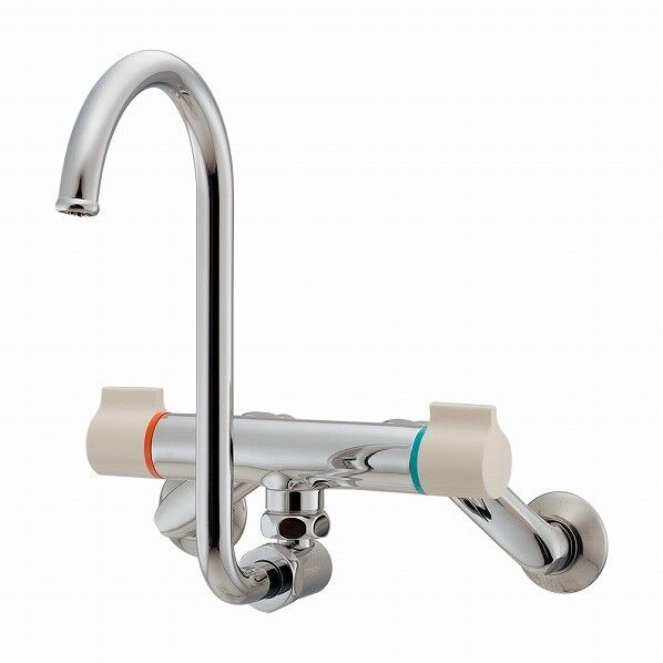 2ハンドル混合栓 折りたたみ式