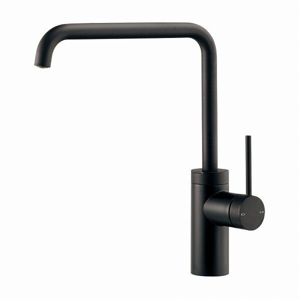 シングル混合栓 マットブラック 117-140-D 1個