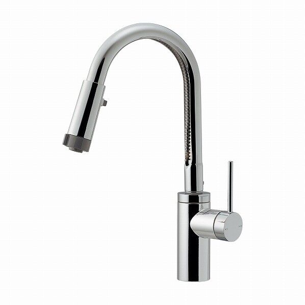 シングルレバー混合栓シャワー付 117-138K 1個