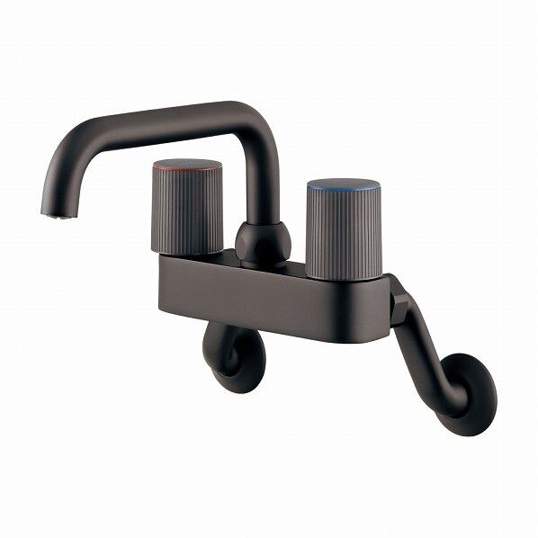 2ハンドル混合栓マットブラック