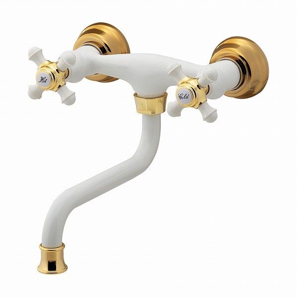 水栓金具 2ハンドル混合栓 鳥(とり) 128-113 1個...