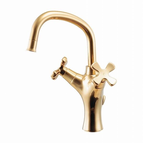 150-445-CG2ハンドル混合栓クリアブラス 150-445-CG 1個