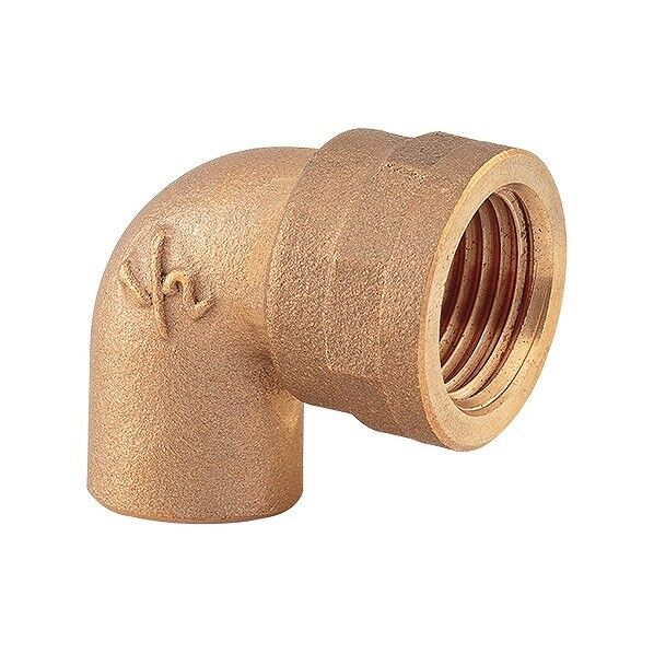銅管用水栓エルボ