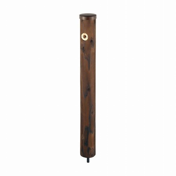 カクダイ(KAKUDAI) エコ水栓柱(焼丸太) 624-201 1個