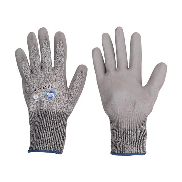 シルバーシルク 耐切創保護手袋 Lサイズ 1410-L 1双...