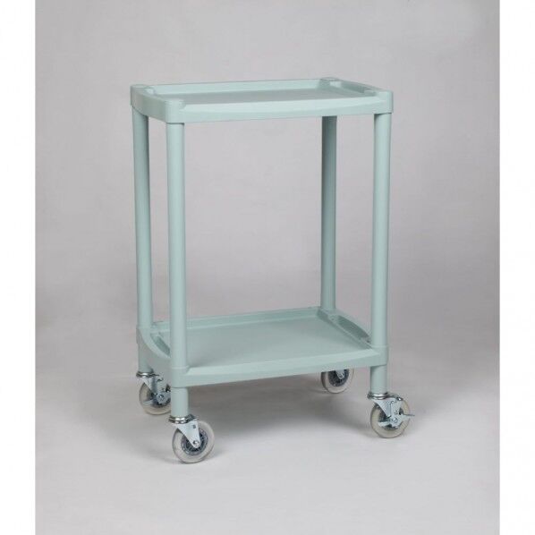 サイレントプラスチックワゴン(静音キャスタータイプ) 560×385×820mm Y101A-S 4-1433-01 1個