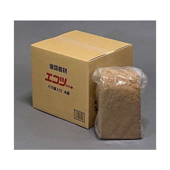  油吸着材 エコツーバラ1 ECB-01 4袋...