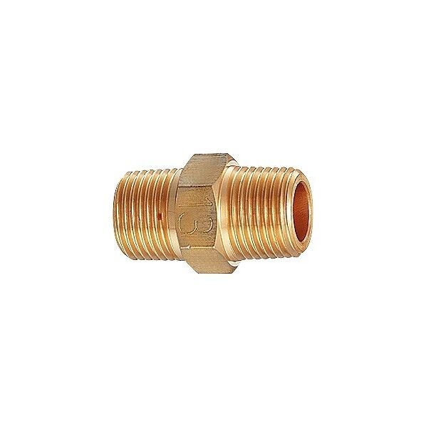 砲金ニップル 砲金色 6128-10 1点