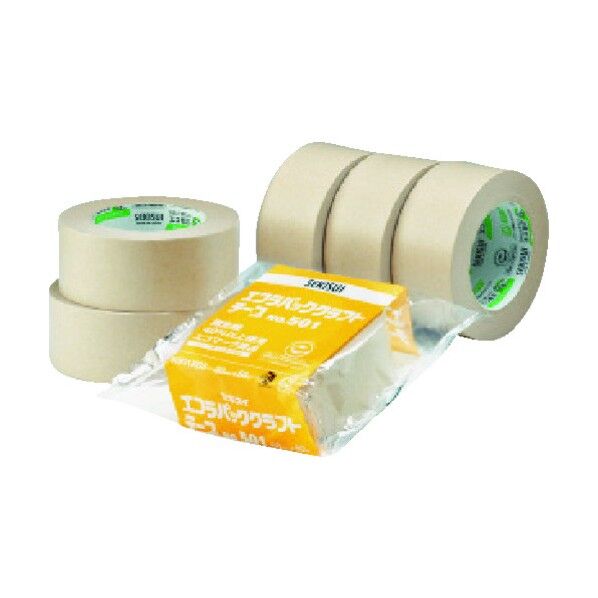 積水エコラパッククラフトテープNo.501 K501X03 1