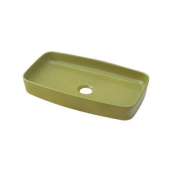 角型手洗器 ピスタチオ(緑) 493-073-GR 1点