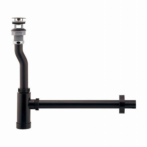 排水管 ボトルトラップ(化粧キャップつき)