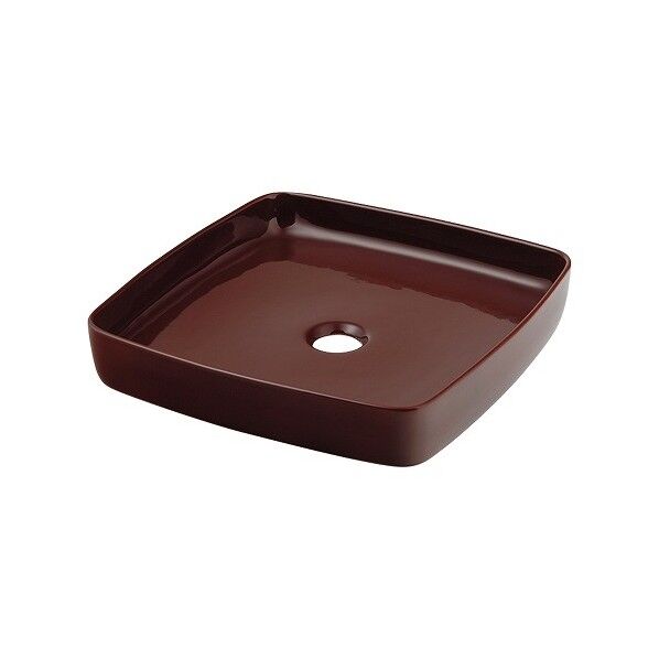 角型手洗器 ショコラ 493-096-BR 1点