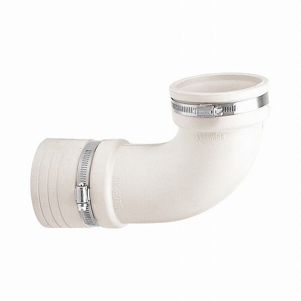 便器排水用エルボジョイント(フラットタイプ) 490-820-75