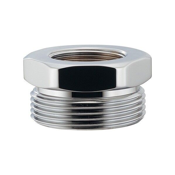 排水ネジ変換アダプター 呼径:25 468-701 1個