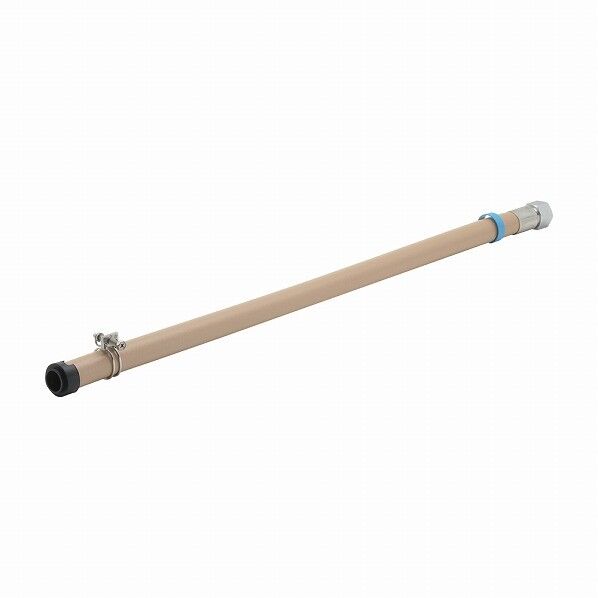 配管継手 強化ガスホースS型片側フリー(都市ガス用) 長さ600mm 440-21-1360 1個