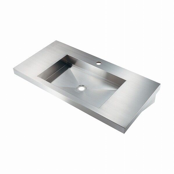 ステンレス壁掛洗面器