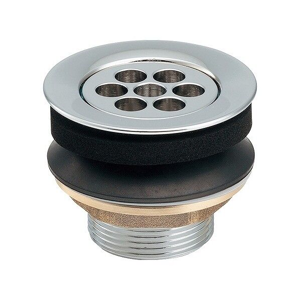 丸鉢金物(目皿つき) クローム(メタル) 430-001-25 1点