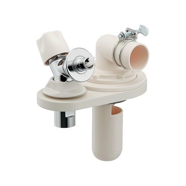 嵩上げ用洗濯機排水トラップ(水栓つき)