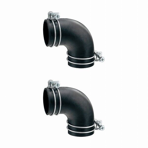 カクダイ バス用L型ゴムエルボ 411-469 1点...