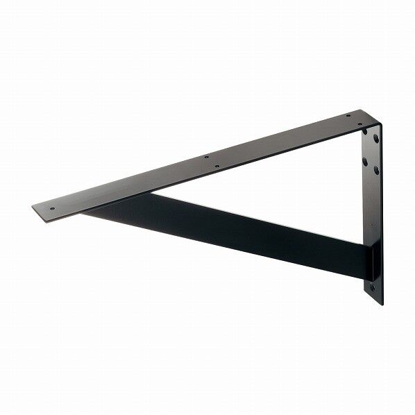 ブラケット 鋼板、マットブラック 250-002-D 1個
