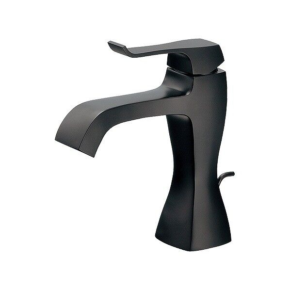 シングルレバー混合栓 マットブラック 183-160-D 1点