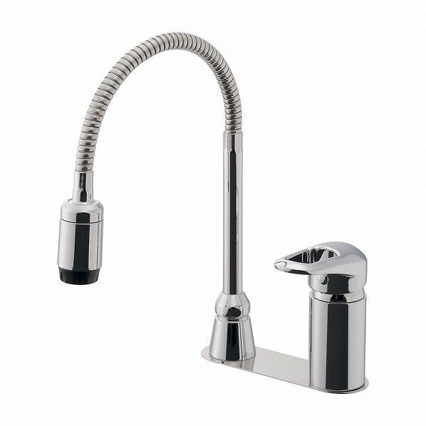 シングルレバー混合栓 シャワー 185-519 1個