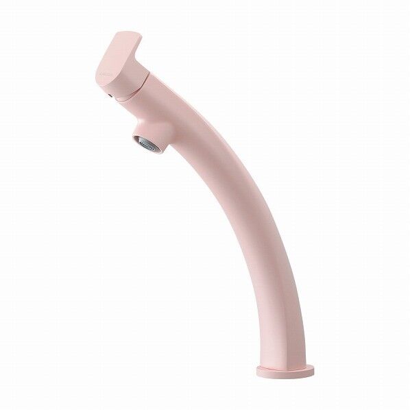 シングルレバー混合栓 T フロストピーチ 183-153-P 1個