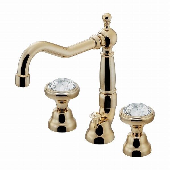 台付2ハンドル混合栓