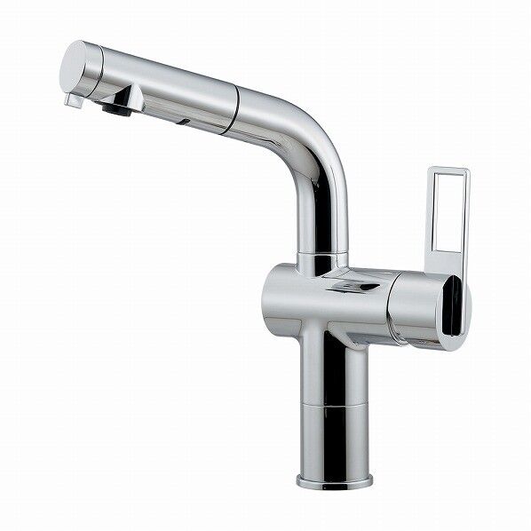 シングルレバー引出し混合栓（トール）